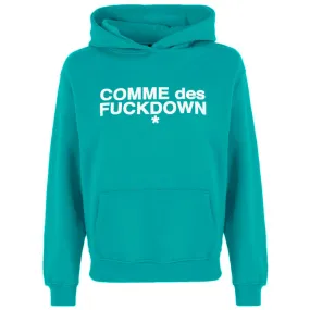 Comme Des Fuckdown Green Cotton Women's Sweater