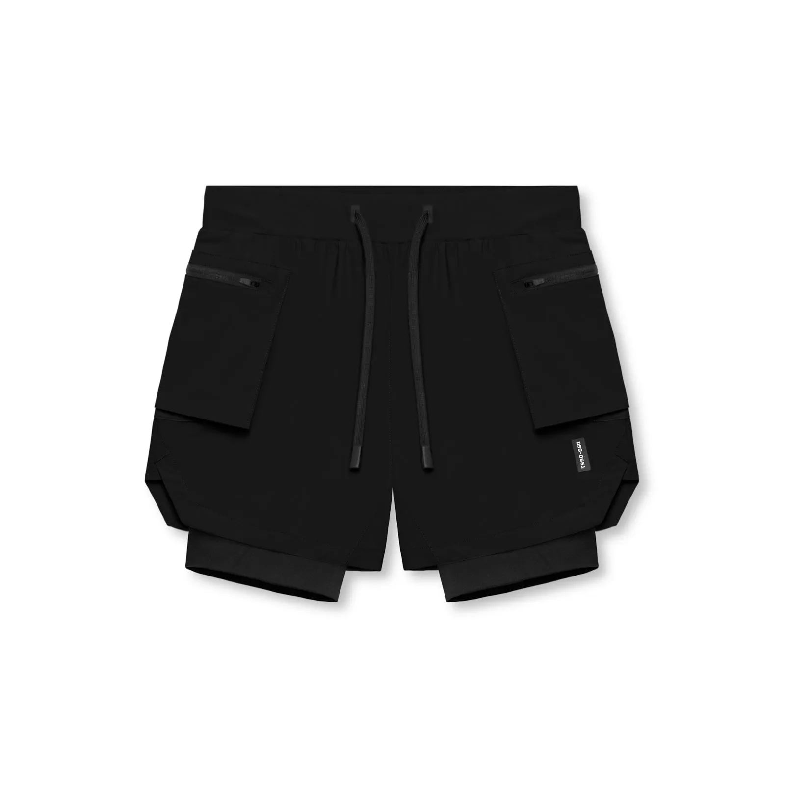 0651. Tetra-Lite™ 5" Liner Cargo Short - Black