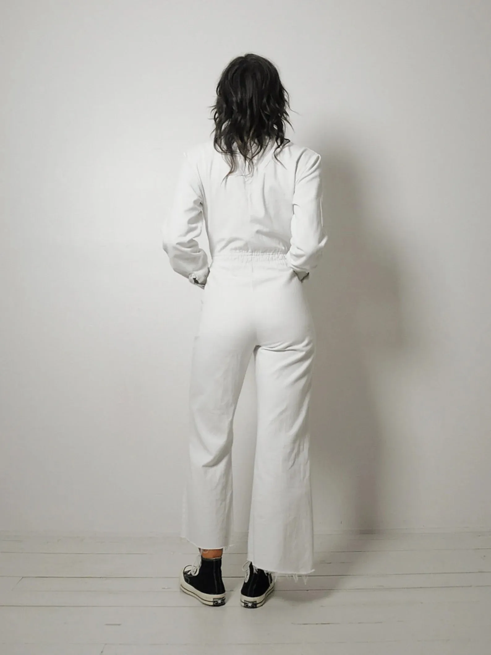 1970's Faded Glory Flared Jumpsuit