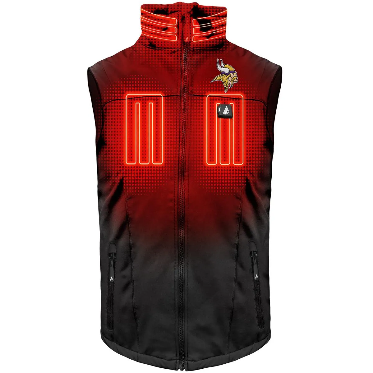 ActionHeat Minnesota Vikings 5V Men's Softshell Battery Heated Vest