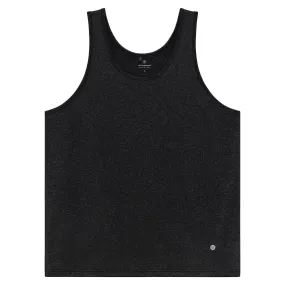 ACTIONWEAR Black Graphite Melange Heather Tank Top