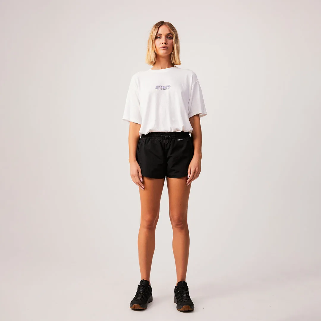 AFENDS Womens Pearly - Oversized T-Shirt - White