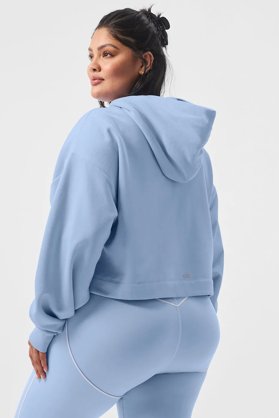 Bae Hoodie - Seashell Blue