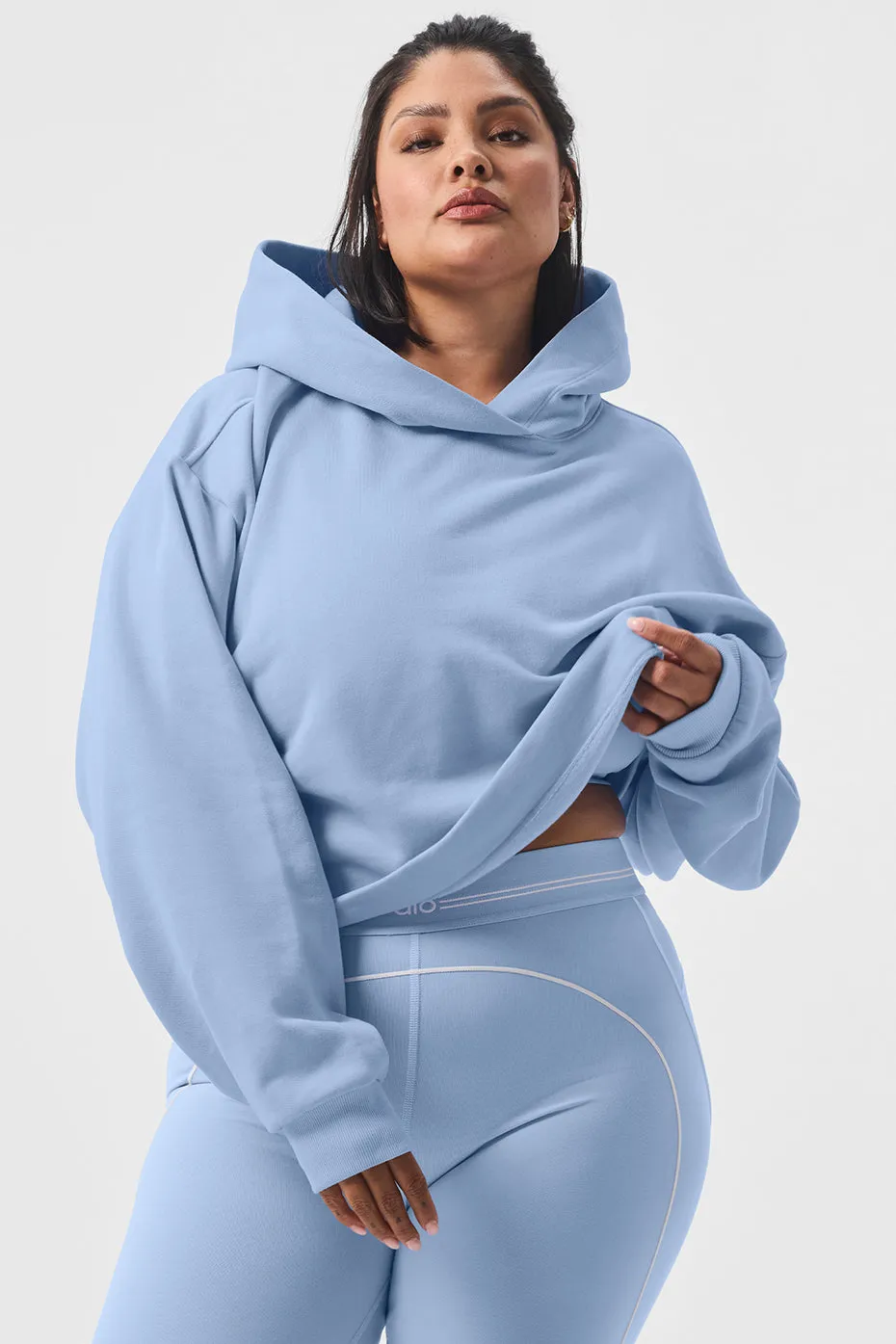 Bae Hoodie - Seashell Blue