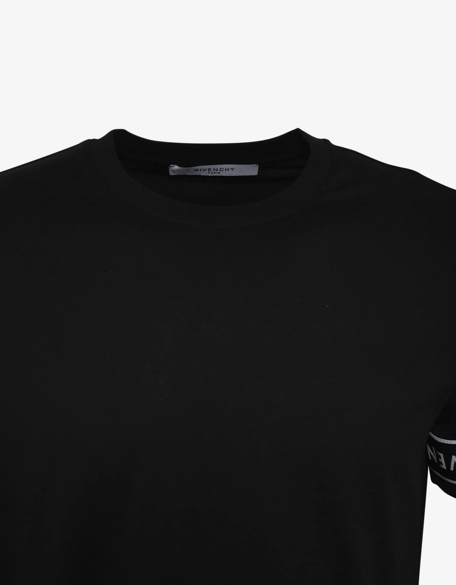 Black 4G Logo Trim Slim Fit T-Shirt