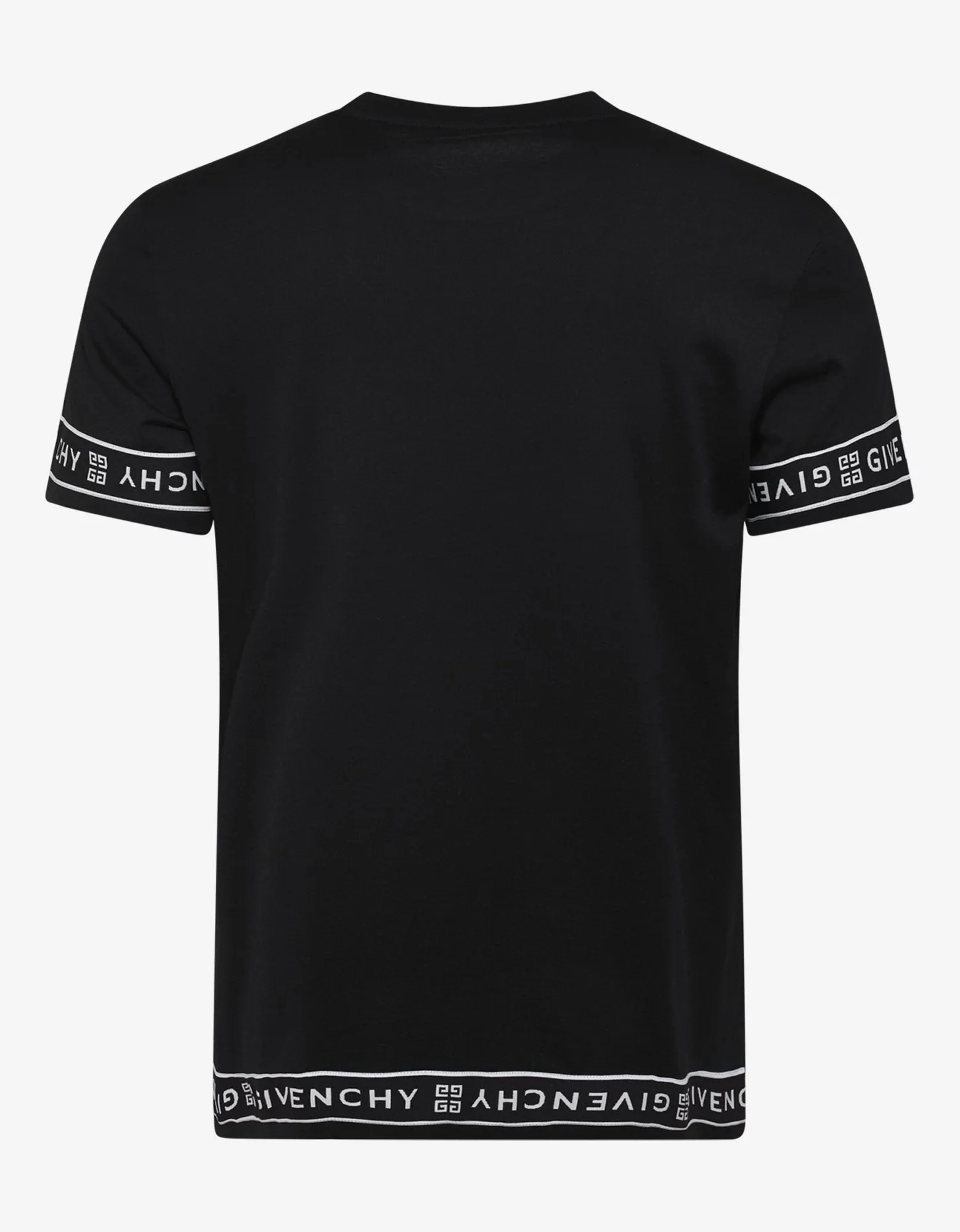 Black 4G Logo Trim Slim Fit T-Shirt