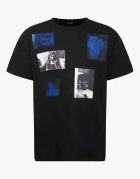 Black Big Fit T-Shirt with 6 Pictures