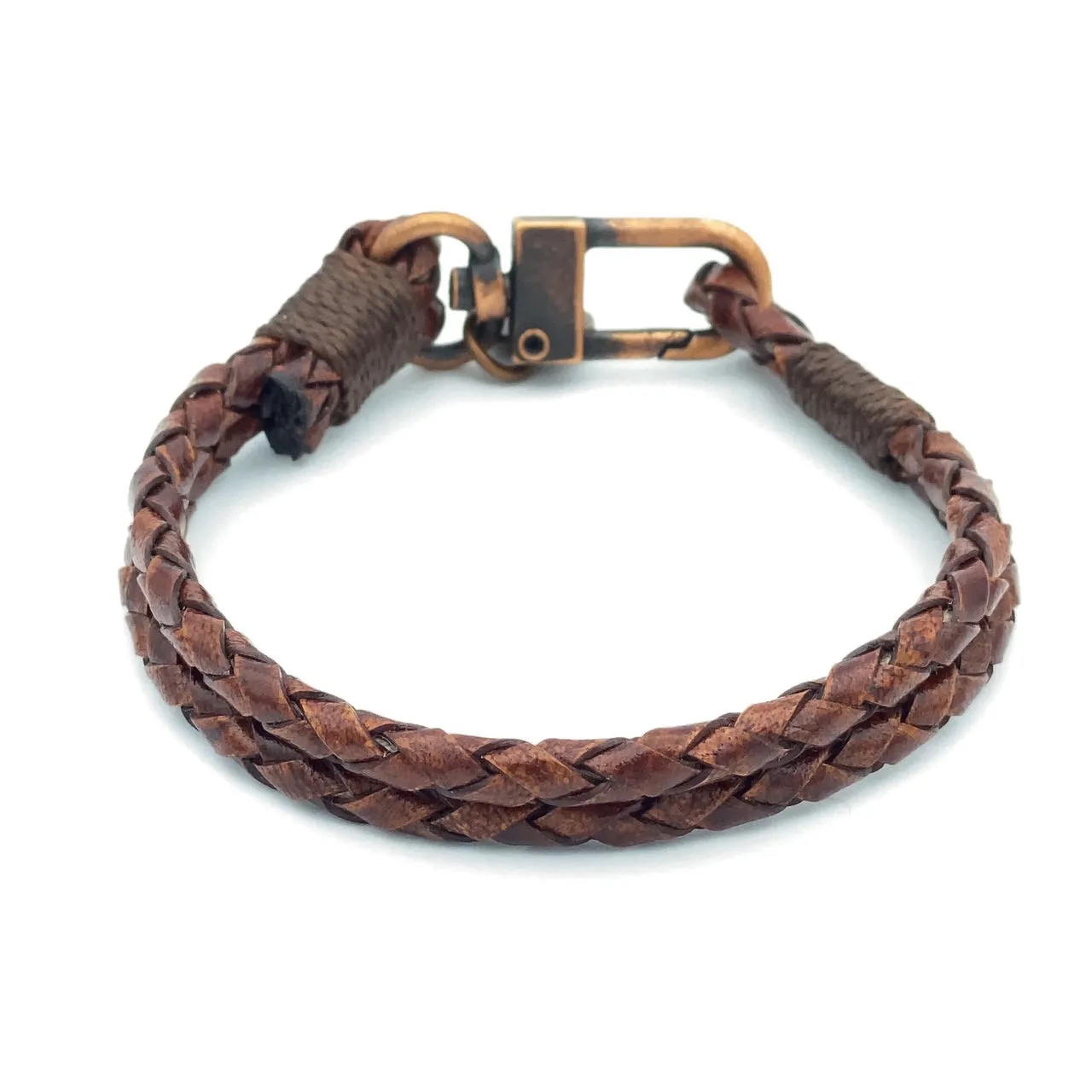 Braided Craftman Leather Bracelet