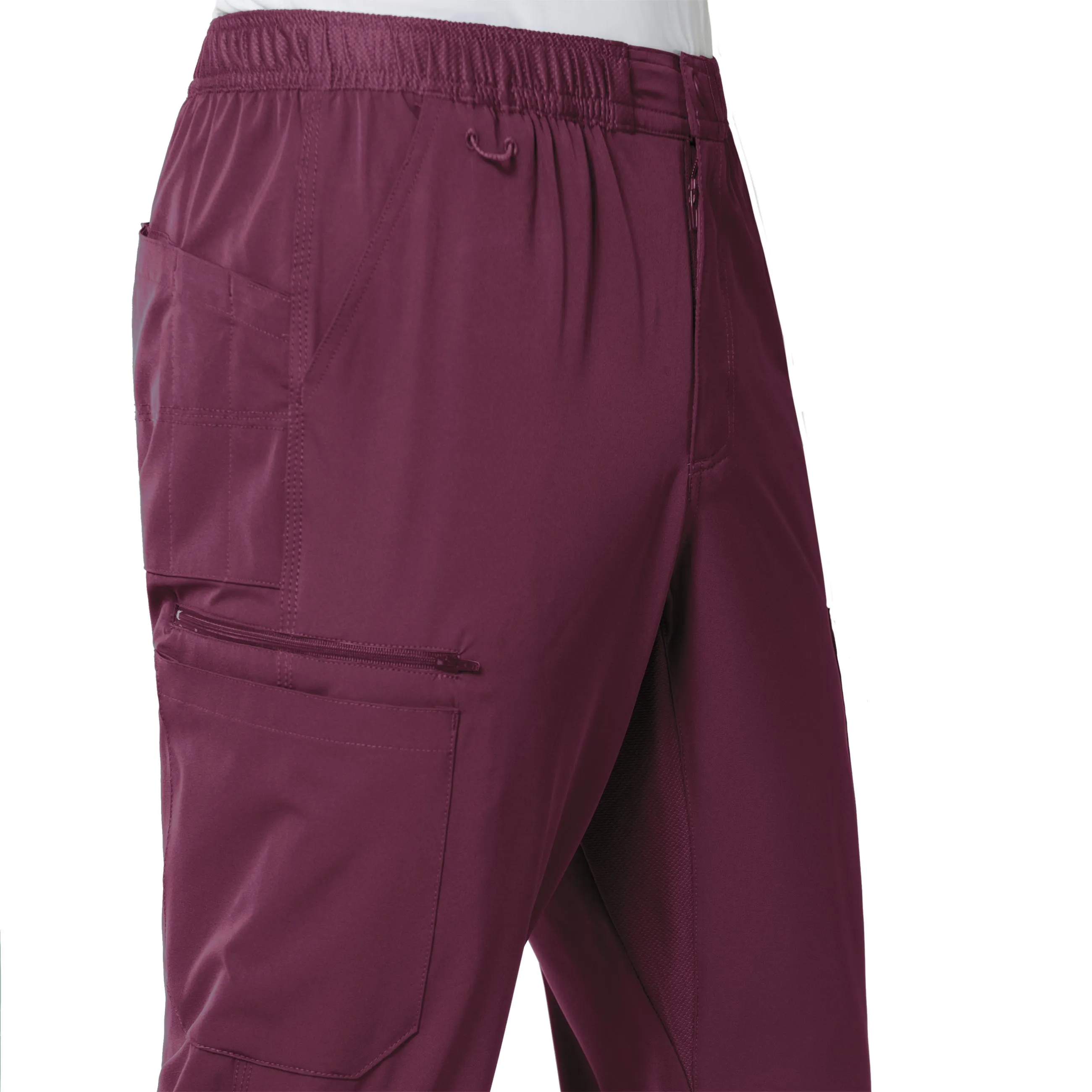 Carhartt Force Liberty Men's Athletic Cargo Scrub Pant - Wine