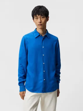 Comfort Tencel Slim Shirt / Lapis Blue