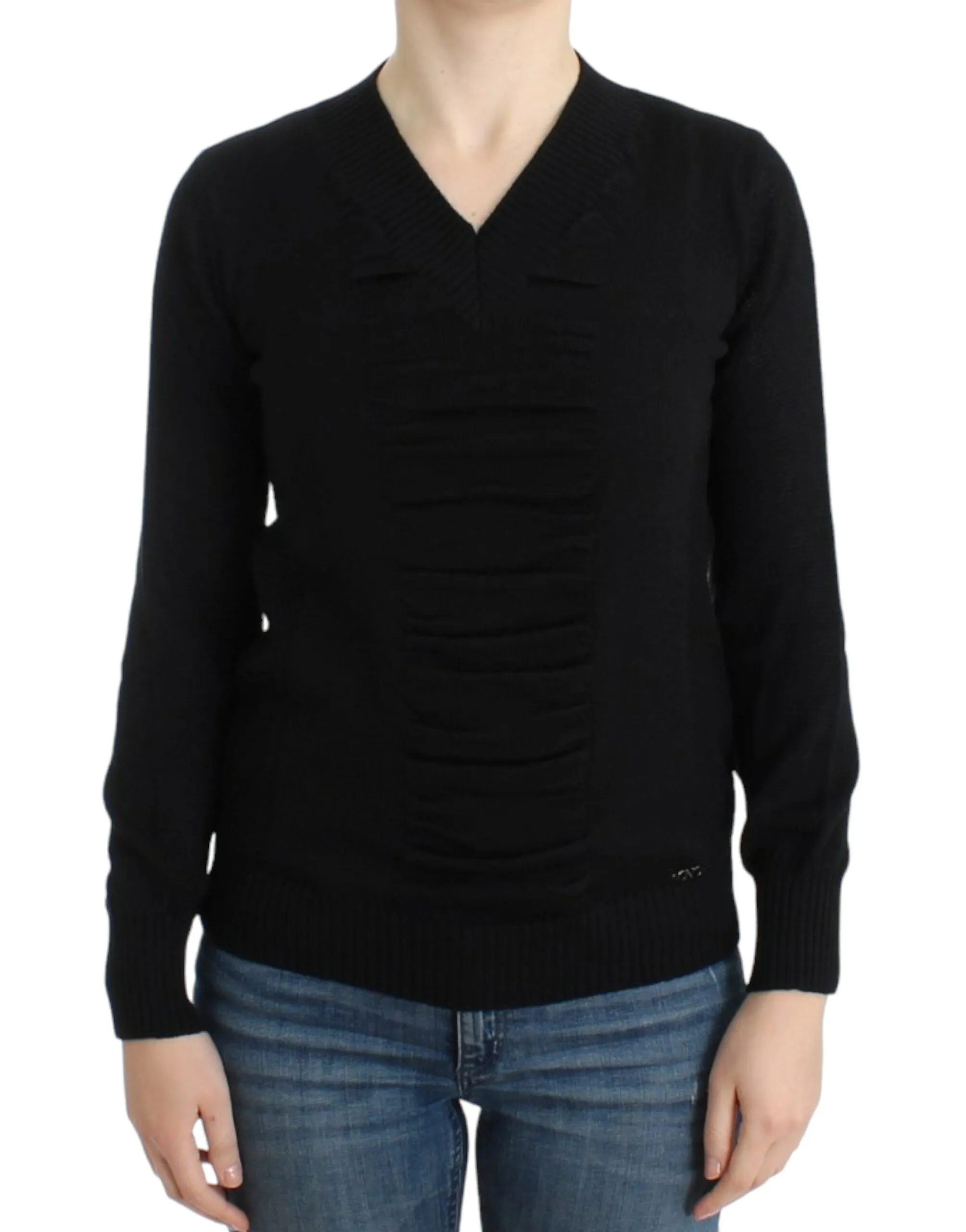 Costume National Elegant V-Neck Lightweight Women's Sweater