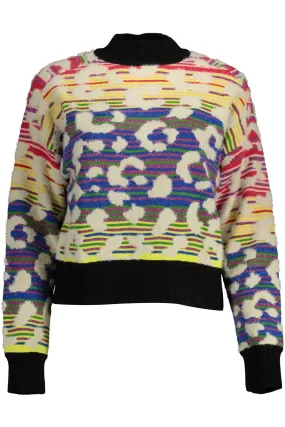 Desigual Blue Polyamide Women Women's Sweater