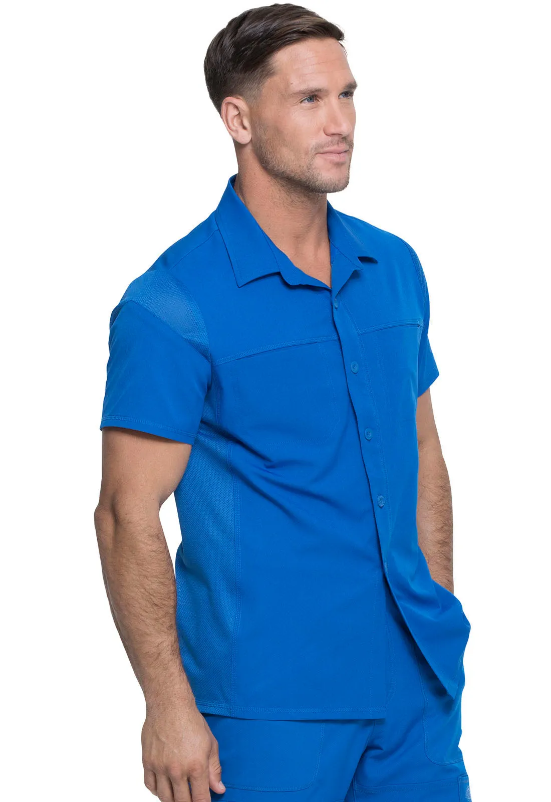 Dynamix - Men's Button Front Collar Shirt