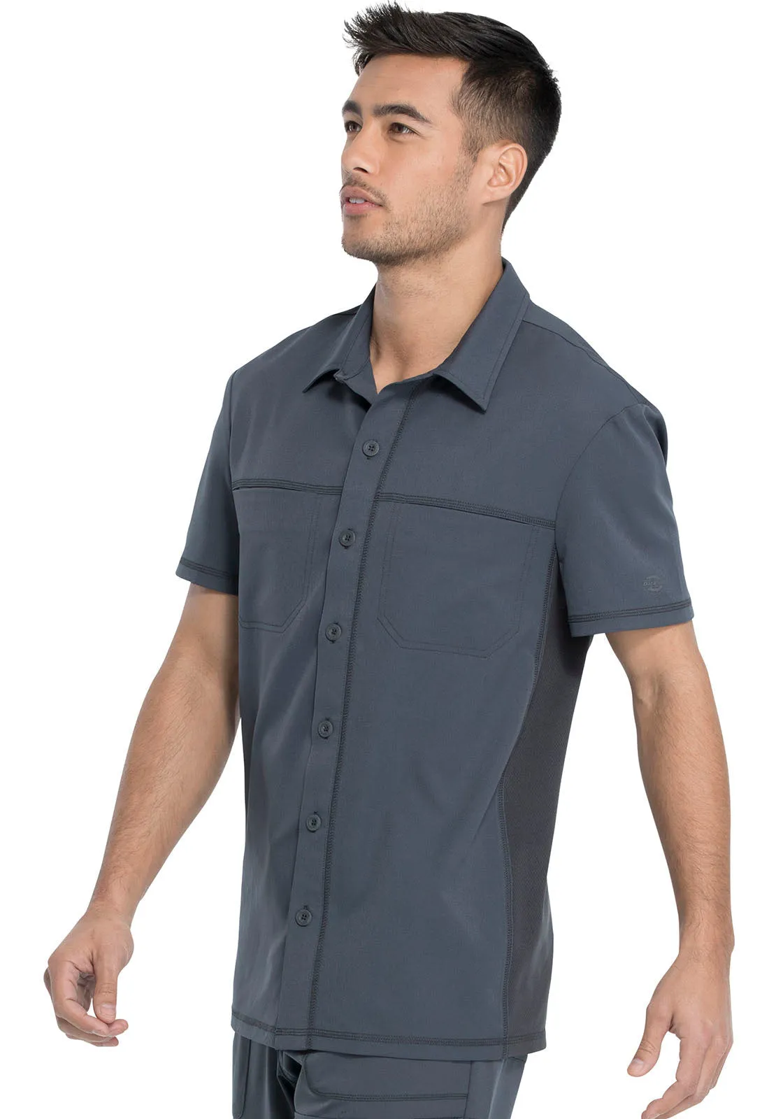 Dynamix - Men's Button Front Collar Shirt