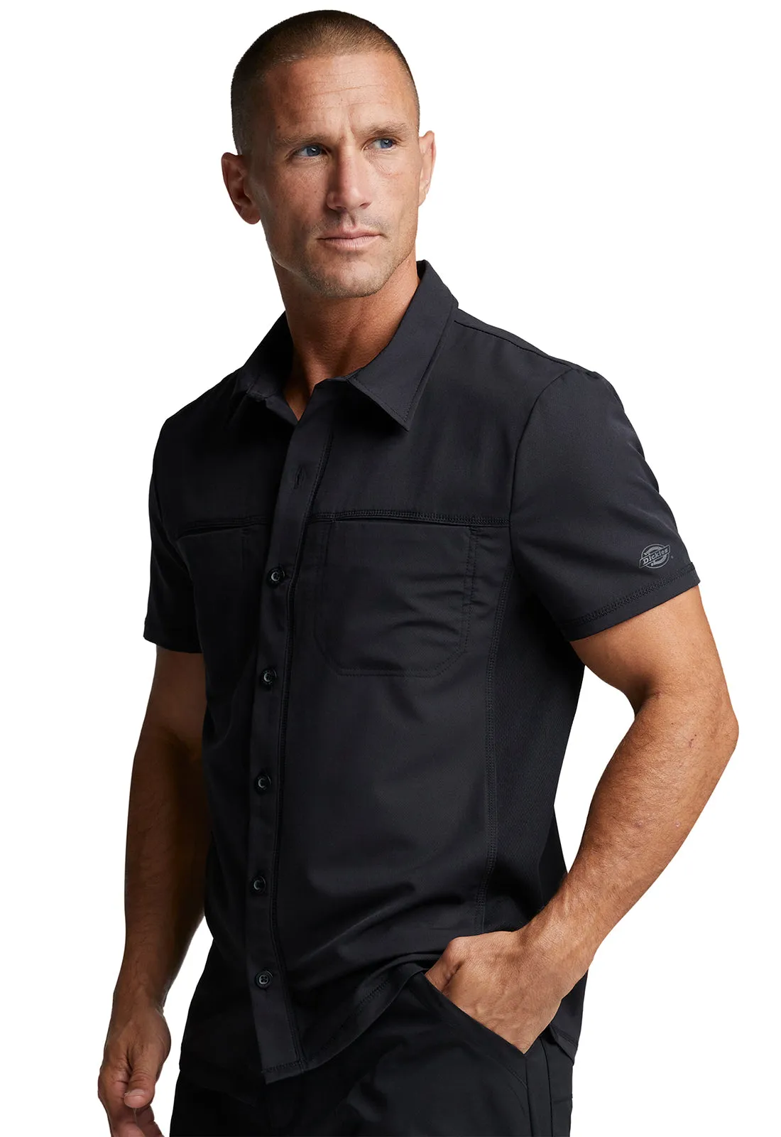 Dynamix - Men's Button Front Collar Shirt