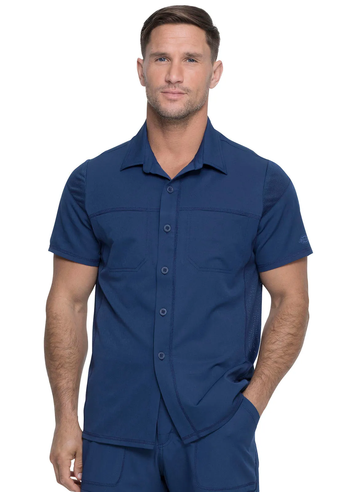 Dynamix - Men's Button Front Collar Shirt