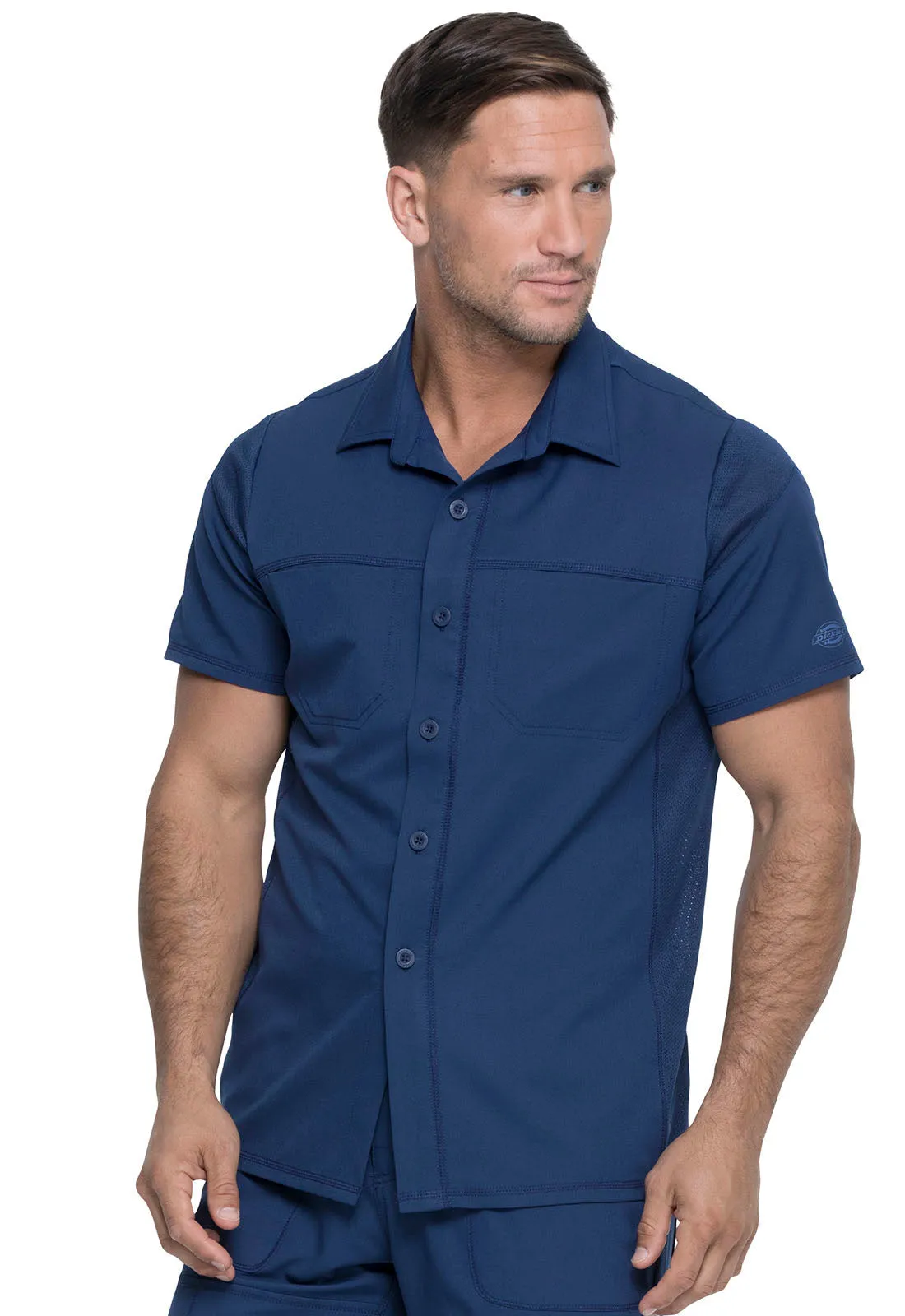 Dynamix - Men's Button Front Collar Shirt