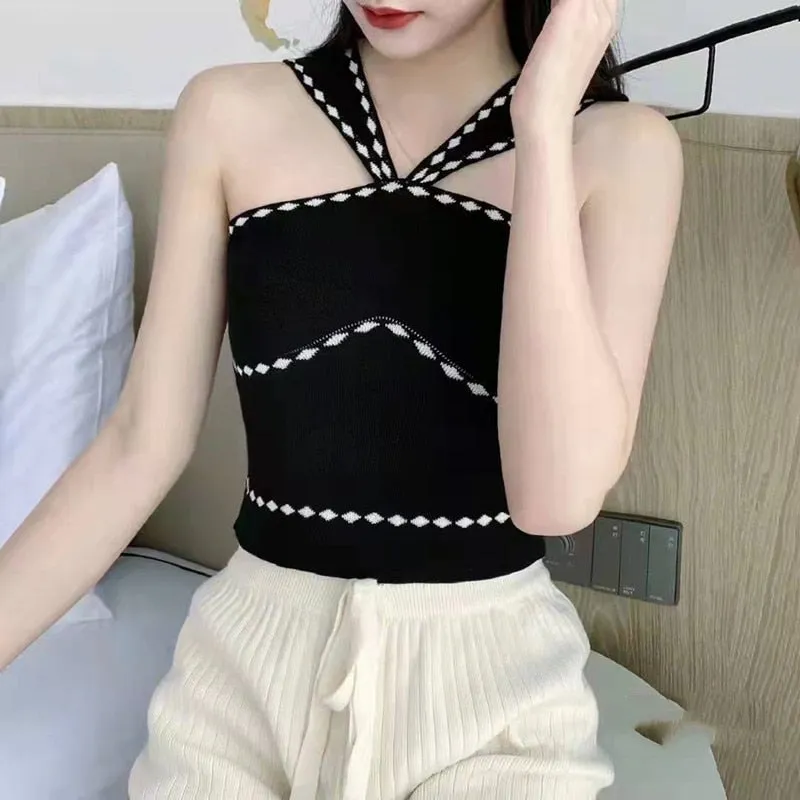 Emily in Paris Outfit Off Shoulder Sexy Tube Tops