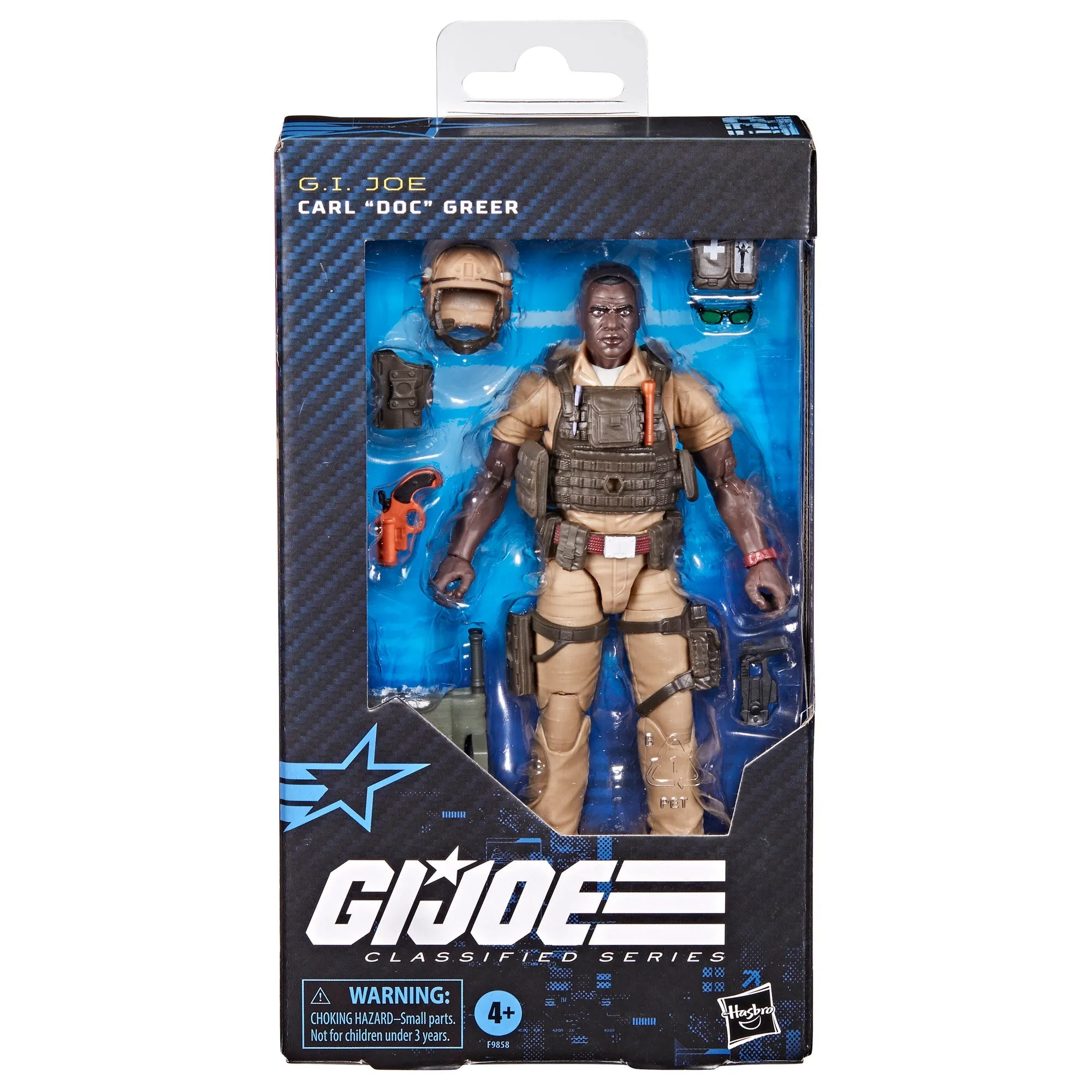 G.I. Joe Classified Series #122, Carl "Doc" Greer Figure