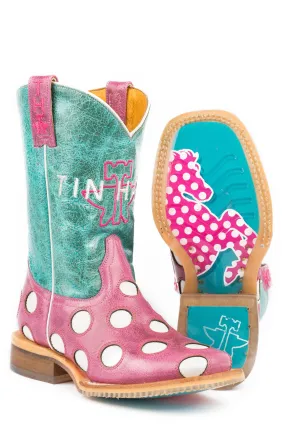 Girl's Tin Haul "Little Miss Dotty" Boot