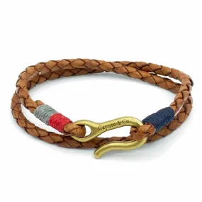 HBCU Leather Double Wrap Bracelet