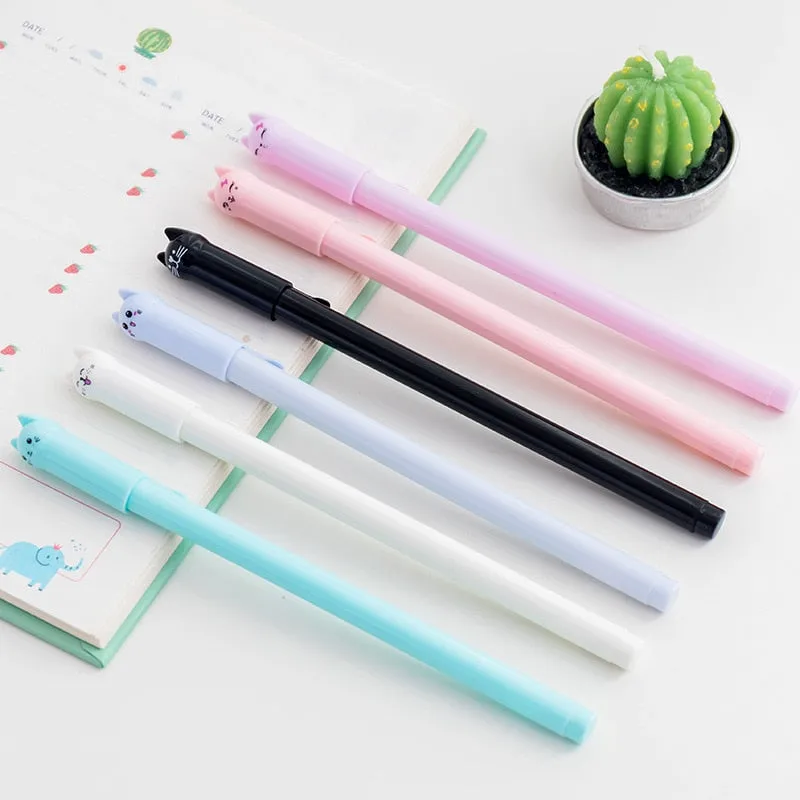 Kawaii Cat Gel Pen