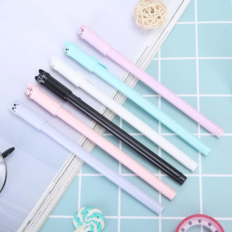 Kawaii Cat Gel Pen