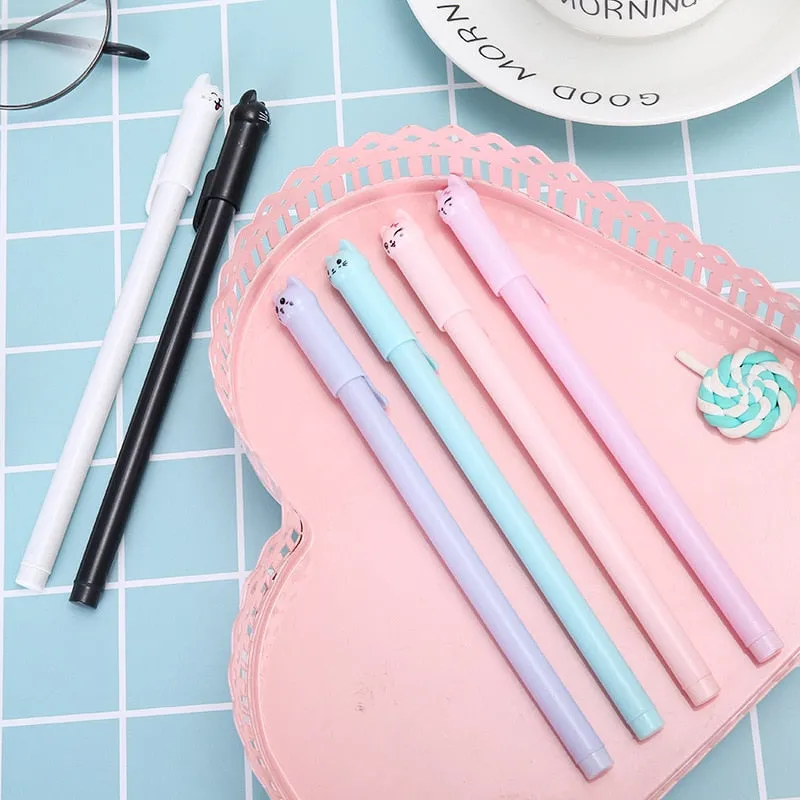 Kawaii Cat Gel Pen