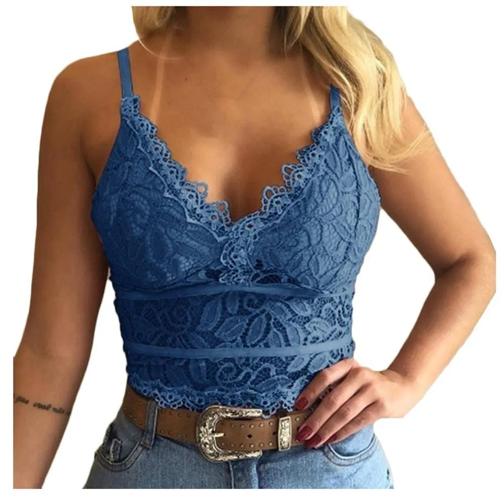 Lace Bralette Crop Top