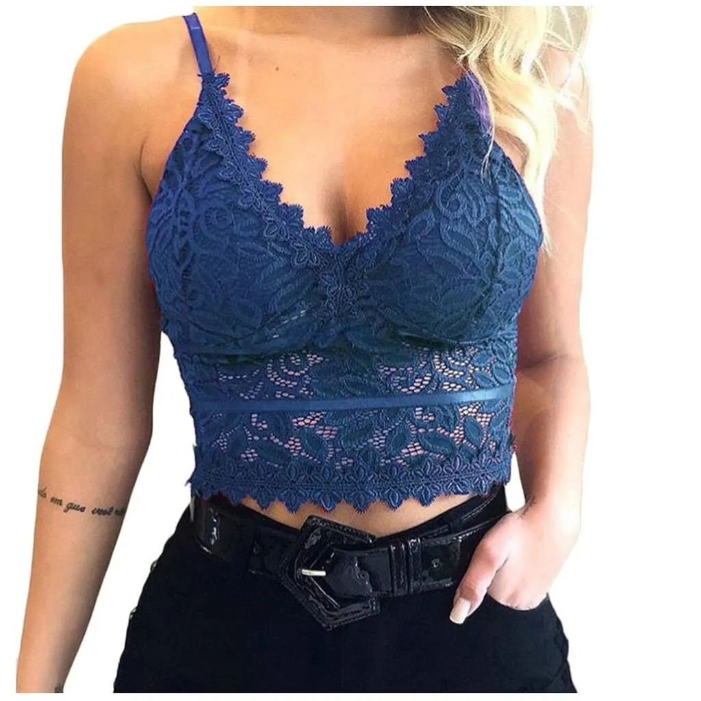 Lace Bralette Crop Top