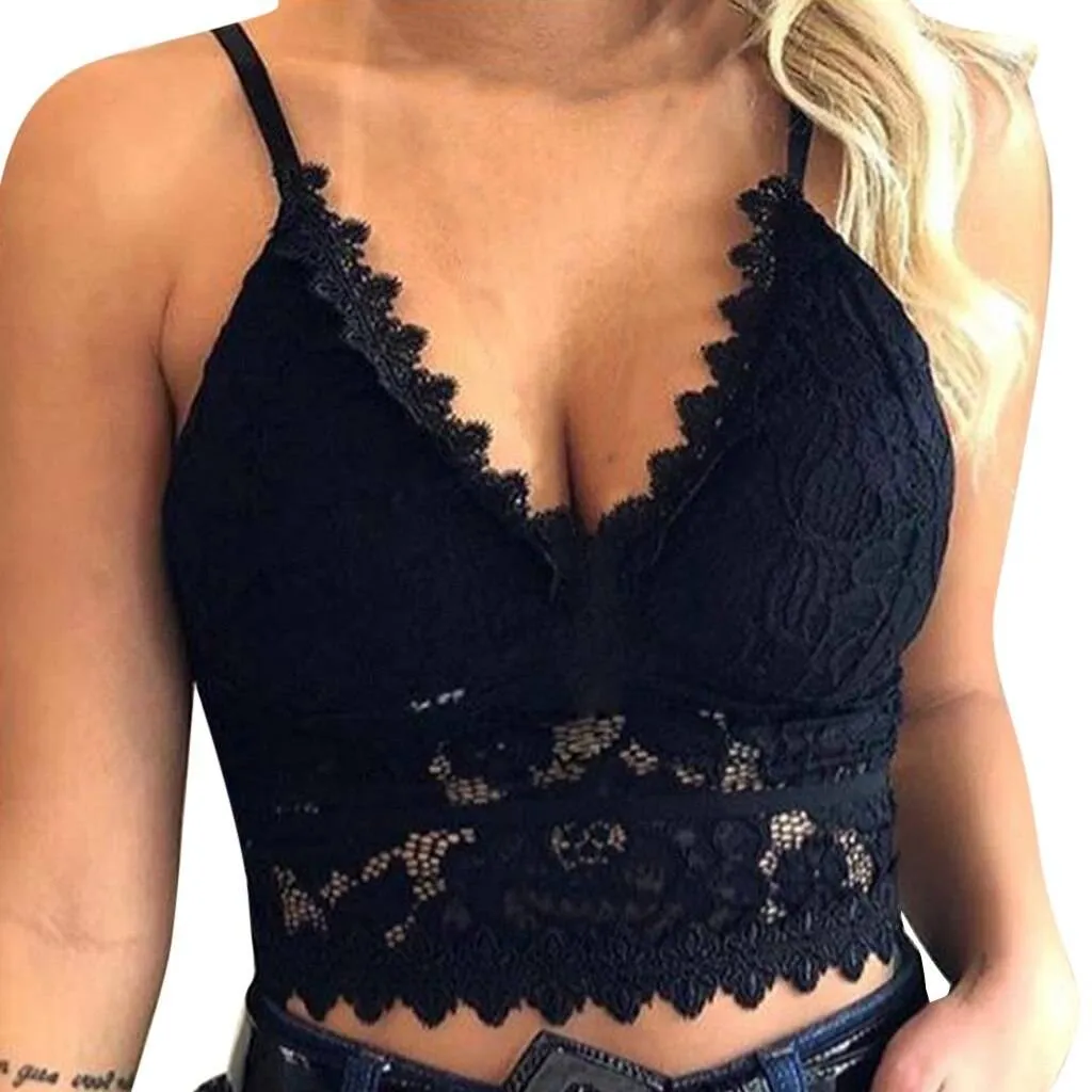 Lace Bralette Crop Top