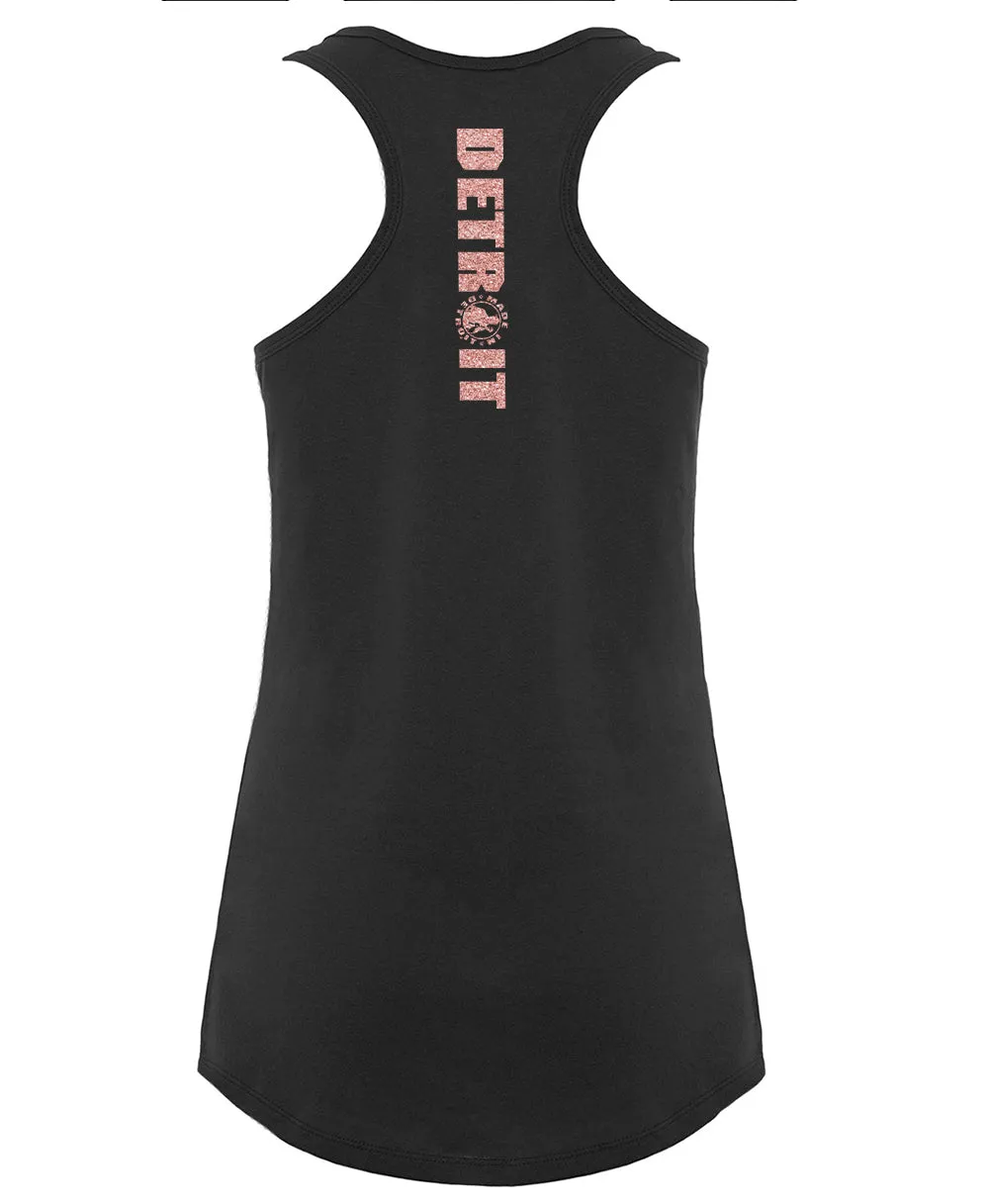 Ladies MID Racerback Block Neck