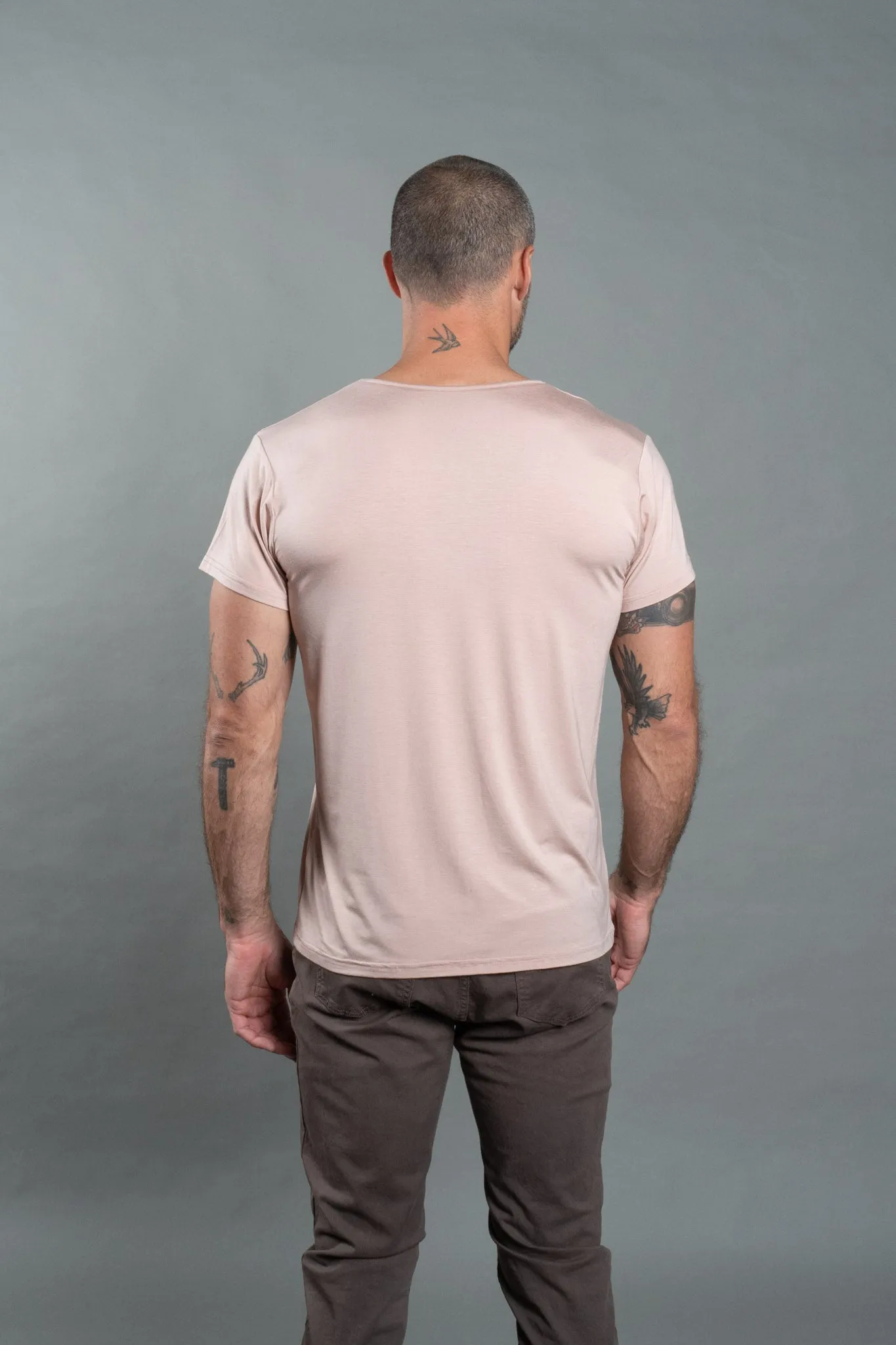 Men's Modal V-Neck Tee