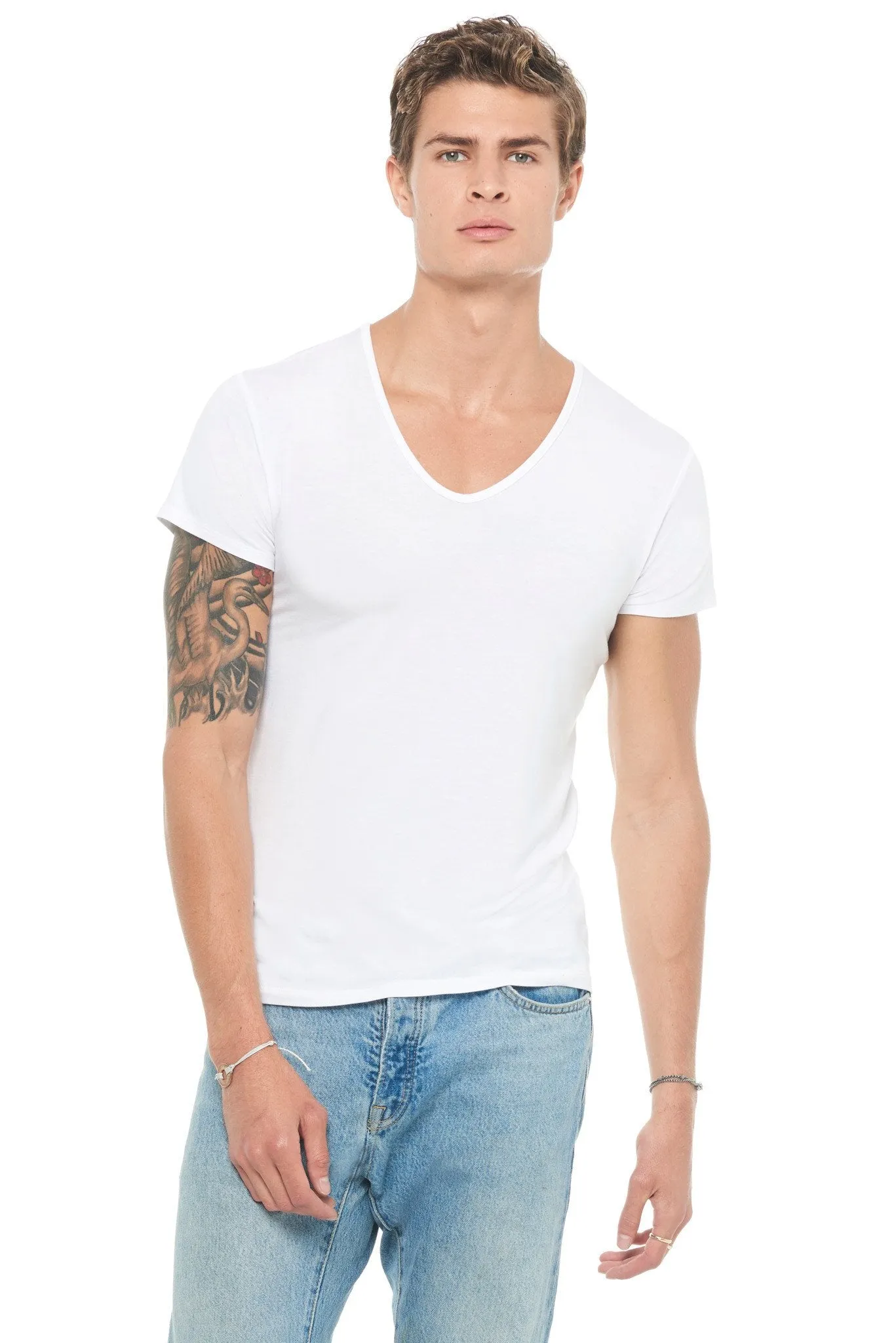 Men's Modal V-Neck Tee