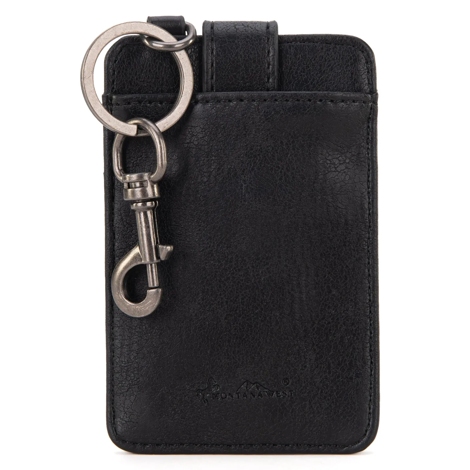 MW1299-W007  Montana West  Tooled Collection Mini Key Ring Card Case