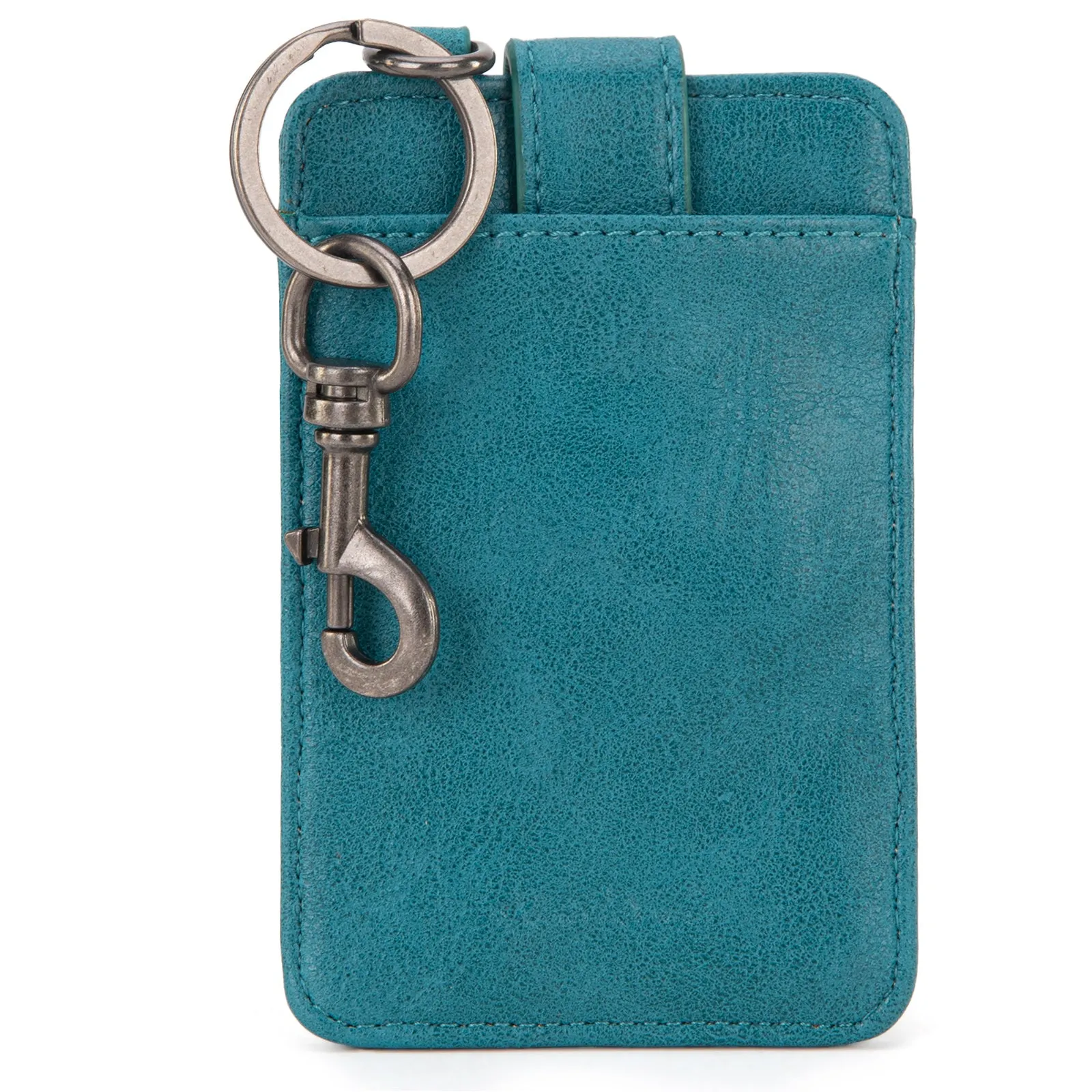 MW1299-W007  Montana West  Tooled Collection Mini Key Ring Card Case