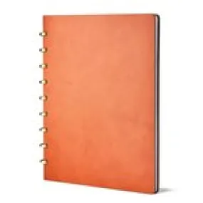 Notebook (Leather / Tan / Large / Dot Grid)