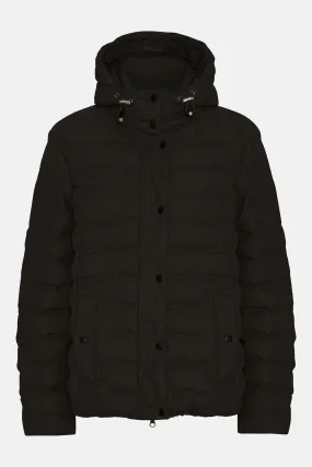 Padded Rain Jacket - Black