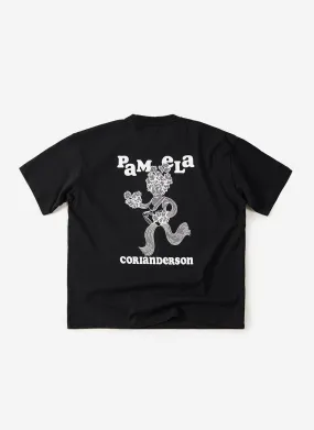 Pamela Corianderson Oversized T Shirt | Percival x What Willy Cook | Black