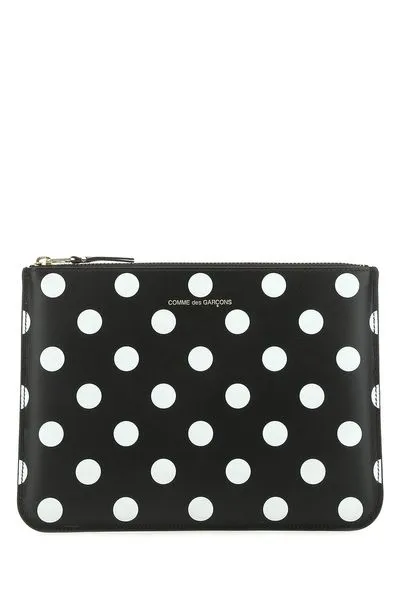 POLKA DOT LEATHER WALLET