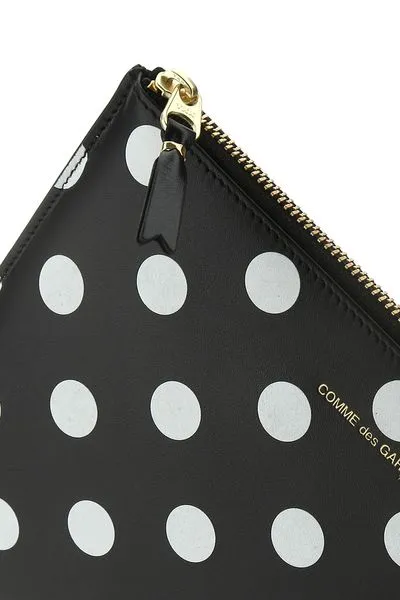 POLKA DOT LEATHER WALLET