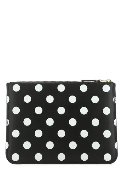 POLKA DOT LEATHER WALLET