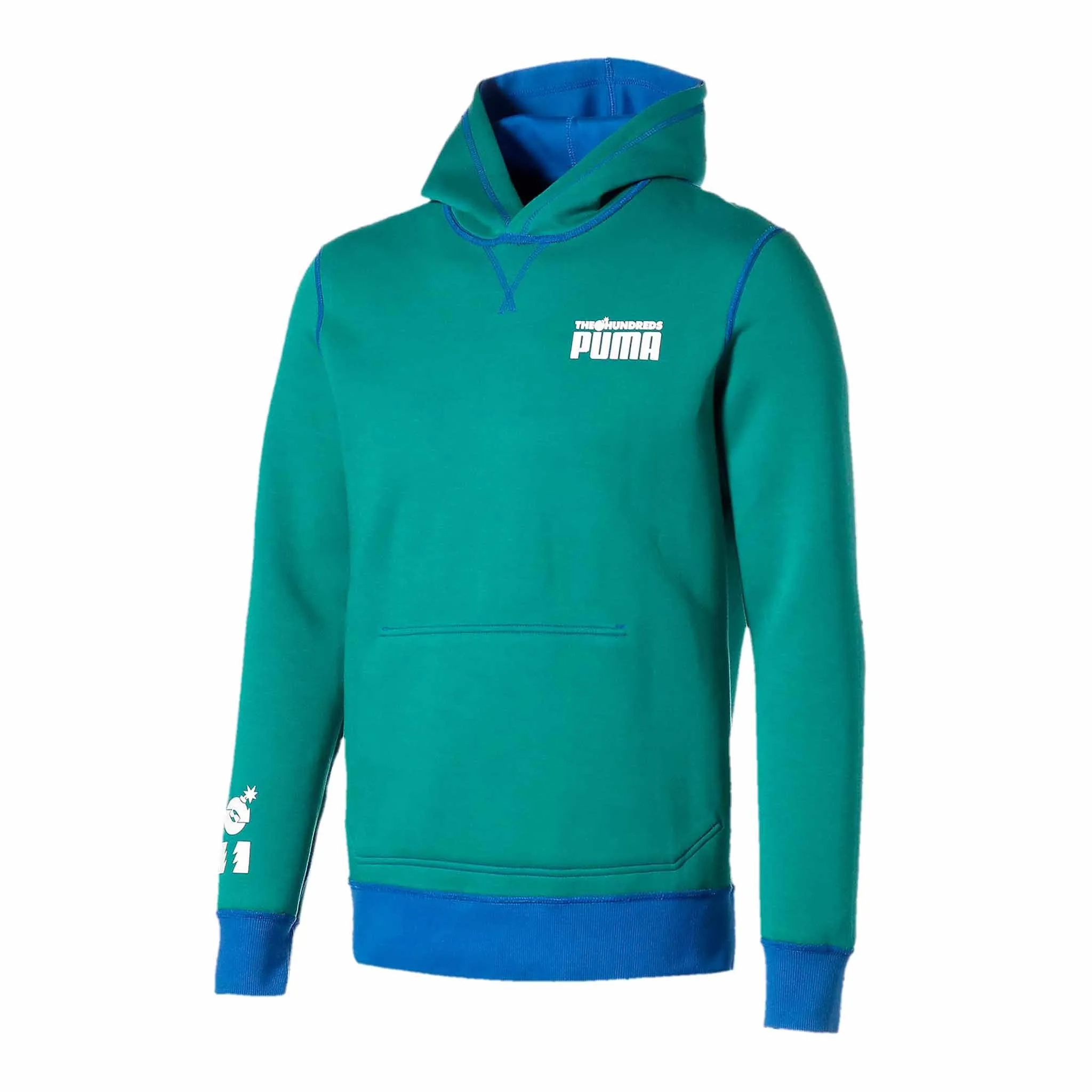 Puma x THE HUNDREDS Reversible Hoodie Blue