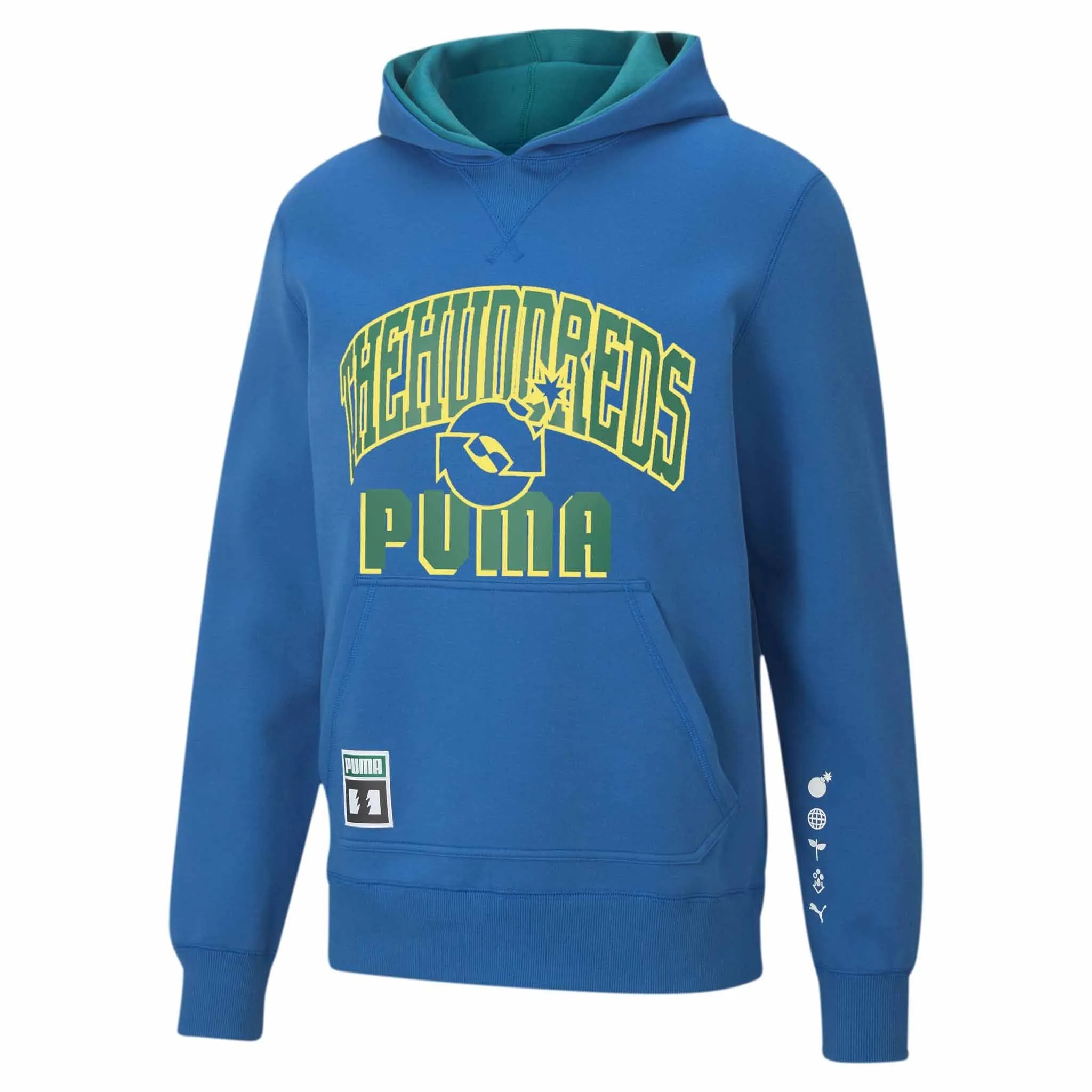 Puma x THE HUNDREDS Reversible Hoodie Blue