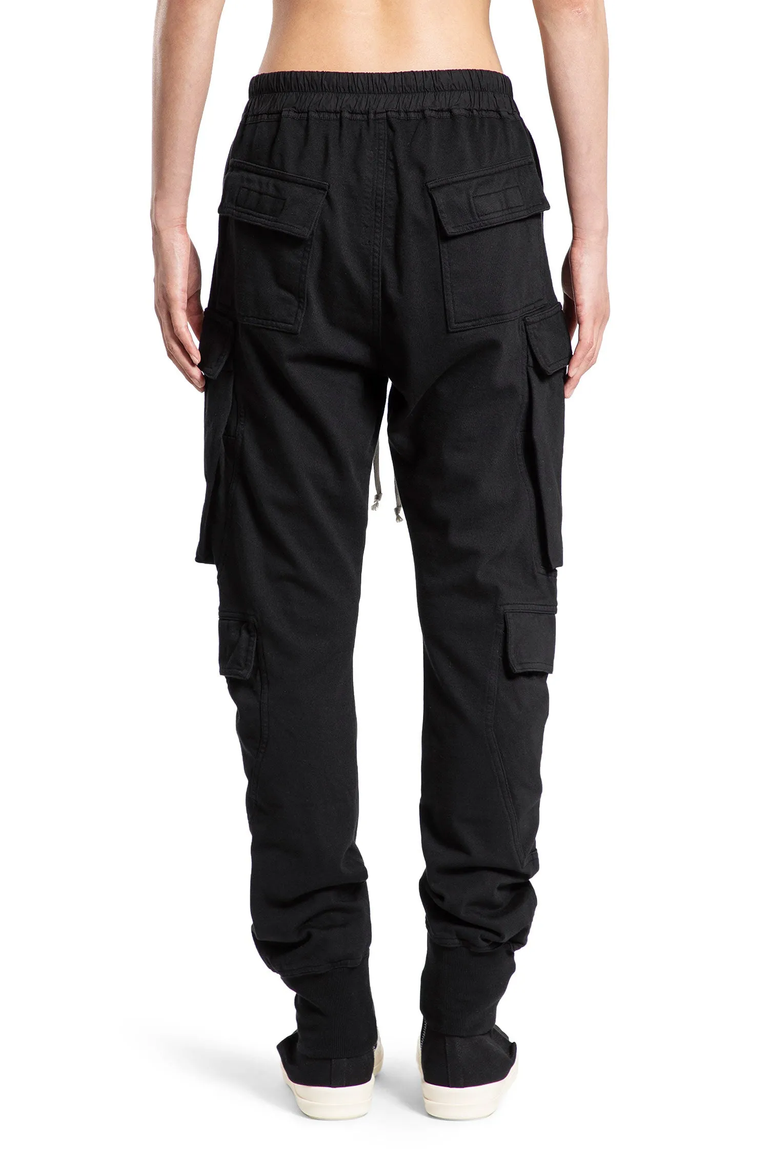 RICK OWENS DRKSHDW MAN BLACK TROUSERS