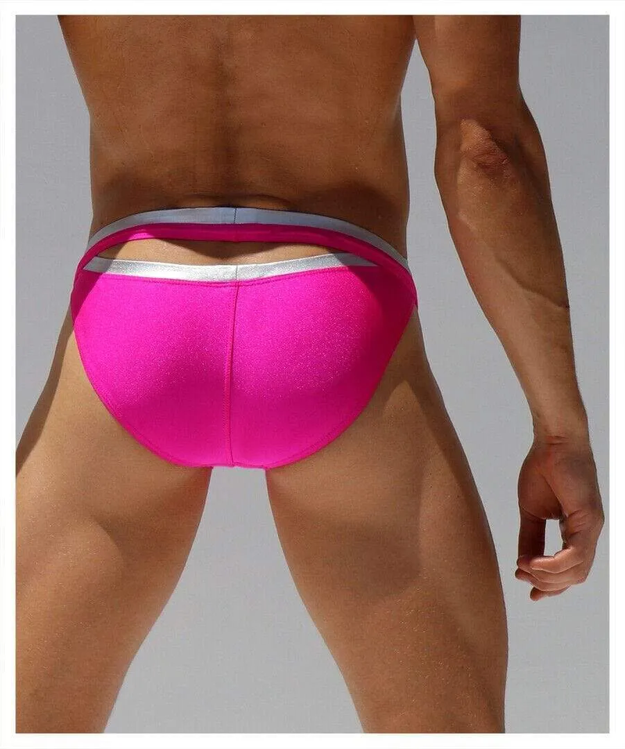 RUFSKIN Swimwear Crown Swim-Briefs Sexy Maillot Pink AF 15