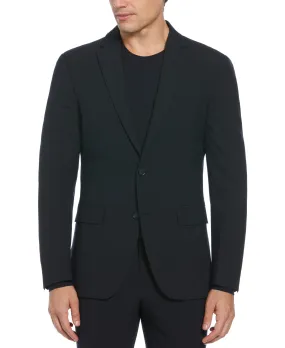 Slim Fit Micro Check Suit Jacket