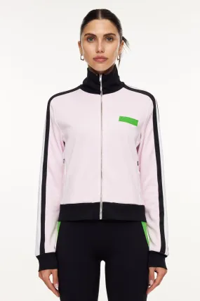 Sporty Jersey Tracksuit Jacket