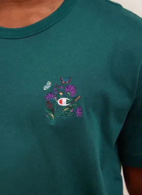 Thistle Flower T Shirt | Champion and Percival | Forest