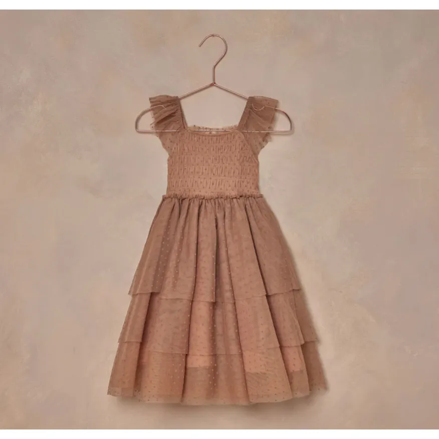 valentina dress || mocha